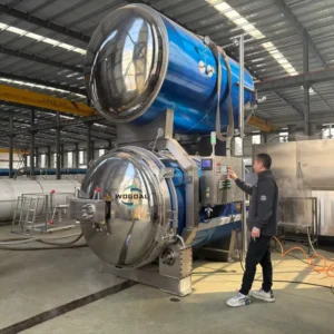 Canned Food Retort Sterilizing Machine Horizontal Industrial Autoclave Machine for Food