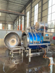 Canned Pet Food Sterilization Pot High Stainless Steel Construction Automatic Control System CE ISO ASME Certified