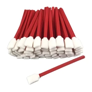 Car Printer Head Cleaning Swabs Best Absorbency Disposable Lint Free Rectangular Head High Density Cleanroom Sponge Foam Swab