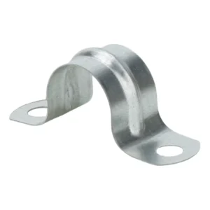 Carbon Steel Galvanized Horse Riding Clip U shaped Pipe Clip 25 Thickened Saddle Clip Iron Hoop Pipe Clamp