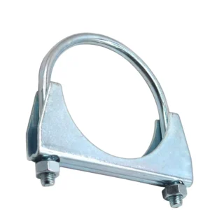 Carbon Steel Galvanized U Bolt Saddle Clamp for Car Exhaust Pipe Repair