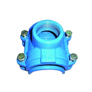 Cast Iron 250mm Pipe Saddle Clamp for PVC Pipe PE Pipe