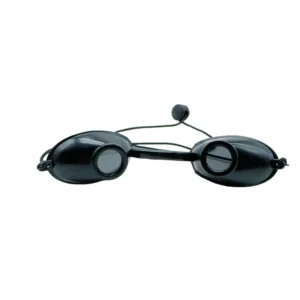 Certified EN166 Anti Fog Anti Scratch Laser Safety Goggles PC & Silicone Frame Work Eye Protection with Nylon Plastic Material