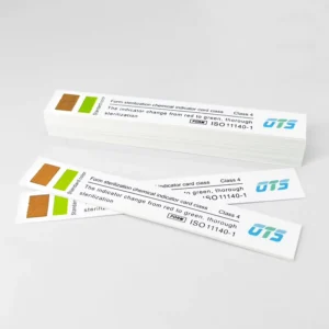 Chemical Formaldehyde Sterilization Indicator Strips Medical Use Indicator Paper Card