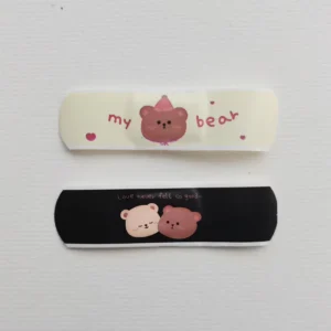 Children’s Bandaid Medical Band Aid Cartoons Cute Kids Black Band Aids