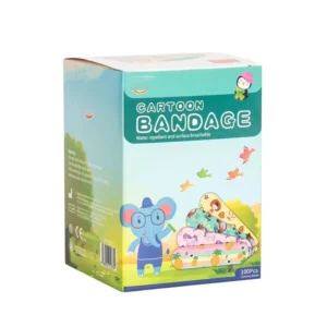 Children’s Waterproof Band aid Non woven Band aid 100pcs Breathable Transparent PE Cartoon Band aid