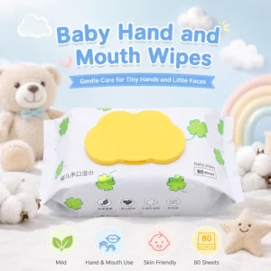 China Cleaning Wet Wipes Tissue OEM Custom Baby Wipes Towel Skin Care Disposable Water Wipes Customized Logo Wet Wipes