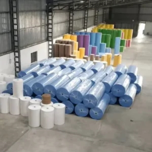 China Factory Anti Static SMS PP Spunbond Non Woven Fabric Medical Products Medical Gown Polypropylene Non Woven Fabric