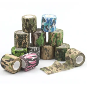 China Factory Self adhesive Flexible Wrap Non Woven Elastic Cohesive Bandage 2.5cmx4.5m CE Certified