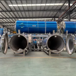 China Professional Manufacturer High Pressure Horizontal Steam Autoclave for Sterilizing Food