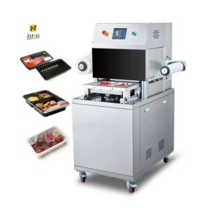 China Supplier High Quality Tray Air Vacuum Sealer Packaging Food Sealer Four Trays Map Sealing Machine