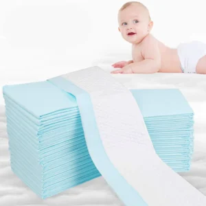 China Tianjin Factory OEM ODM Customizable Disposable Waterproof Bed Sheet Ultra Soft Non Woven Surface Baby Underpad