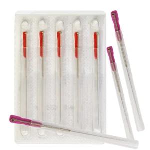 Chinese Acupuncture Needles Sterile Disposable Acupuncture Needle with Tube 100pcs