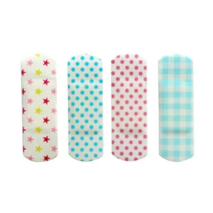 Chinese Manufacturer Medical-Grade Class I Waterproof Ultraviolet Light Disinfecting Cartoon Cute Kids Adhesive First Aid