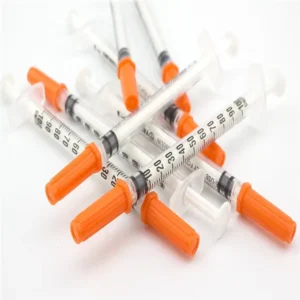 Chinese Manufacturer’s Disposable Insulin Syringe 1ml 0.5ml 0.3ml CE ISO Certified Class III Medical Device