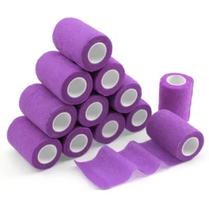 Chinese OEM Multi Colors Soft Breathable High Elasticity Skin friendly Non woven Cohesive Bandage
