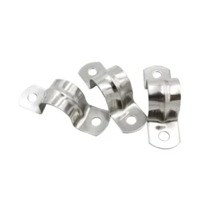 Clamp Range 5mm-200mm Conduit Strap Stainless Steel SS304 U Shaped Type Bracket Saddle Clamps for PVC Tube Steel Pipe