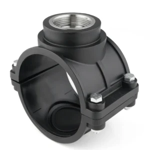 Clamp Saddle Hdpe Pipe Saddle Fittings Clamp Saddle with Threaded Insert PN16 Free Sample Drip on Sale for Irrigation System