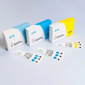 Class 6 Chemical Indicator Strips 15mm*100mm Yellow Black EN868-7 Certified for Steam Sterilization