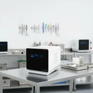 Class B Dental Laboratory Autoclave Sterilizer Desktop Model with 0.1 Temperature Fluctuation and 220 240V AC Power