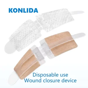 Class II ISO Certified Medical Home Emergency Sterile Wound Closure Device Self adhesive Zipper Suture Wound Care