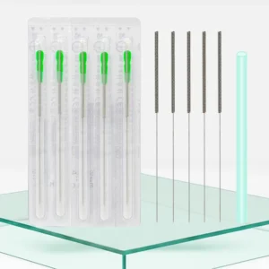 Class II Medical Device Sterile Single Use Acupuncture Needle One Needle with One Tube 100pcs for Dry Needling Therapy