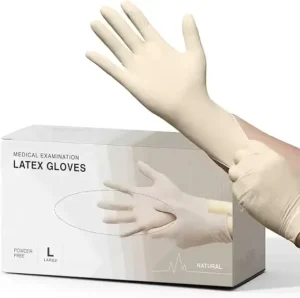 Cleaning Hotel Hospital Work Latex Gloves Medical Examination Powder Free Latex Gloves Disposable Gloves