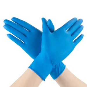 Cleanroom Disposable Safety Gloves Nitrile Material Oil and Water-Resistant Exam Powder-Free Hand Arm Protection Industrial