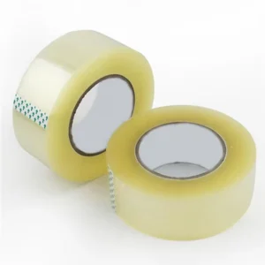 Clear BOPP Adhesive Tape with Acrylic Glue Water Activated Fita Seal for Packaging Embalaje Cinta De Adesiva De Embalaje