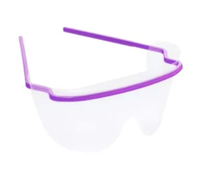 Clear Disposable Medical & Dental Eye Shield Lenses Optical Grade Lens Frames Not Included Made in the China