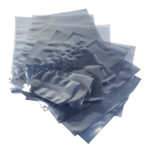 Clear Middle Seal Side Gusset Composite Plastic Bags Heat Sealable Poly Pouch for Industrial and Bulk Packaging Custom Printing