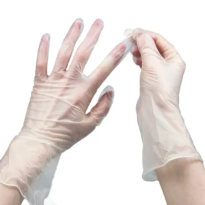 Clear PVC Disposable Safety Gloves for Food Cleaning Hairdressing Kitchen Tattoo Beauty Salon Transparent Vinyl Gloves