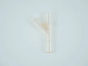 Clear PVC Y Injection Site Connector for Sterile Infusion Set Infusion Bottle Infusion Bag Inlet Ports and Sealing Components