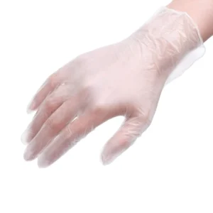 Clear Powder Free Vinyl Food Grade Smooth Texture Household Gloves for Cleaning