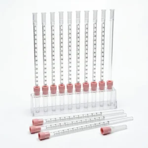 Clinical Borosilicate Glass Westergren ESR Pipette Blood Sedimentation Tube Precise Calibration Laboratory Medical Glassware