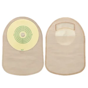 Closed End One-piece Two Piece Stoma Kit Bag Active Carbon Filter Non-woven PE Liner Large Sizes (50mm-70mm) Disposable