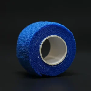 Cohesive Bandage Blue Latex Free 1.5 Inch X 5 Yard Self Adherent Wrap for Medical First Aid Sports Support Elastic Bandage