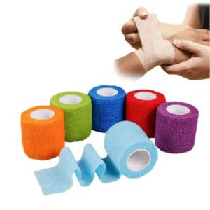 Cohesive Bandage Elastic Self Adhesive Tape Non Woven Bandage Breathable Wound Tape Adhesive Bandage