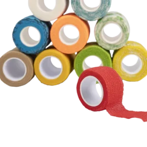 Cohesive Elastic Bandage Colored Self Adhesive Elastic Bandage 5cmx4.5m