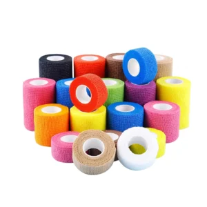 Cohesive Elastic Bandage Self Adhesive Sports Wrap Bandage Athletic Support Tape OEM Manufacturer
