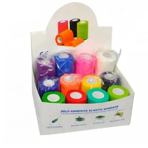 Cohesive Elastic Bandage Vet Wrap Bandage Self Adhesive Bandage Factory