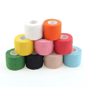 Cohesive Self Adherent Cotton Elastic Bandage Self adhesive Bandage or Cohesive Bandage