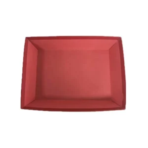 Colored Cosmetic Service Paper Tray Customized Logo Paper Tray for Cosmetic Packaging Custom Printed Hot Dog Paper Trays