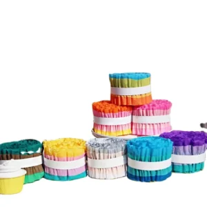 Colored Crepe Paper Backdrop Roll DIY Flower Make Wrapping Fold Scrapbooking Party Decorations Wall Background