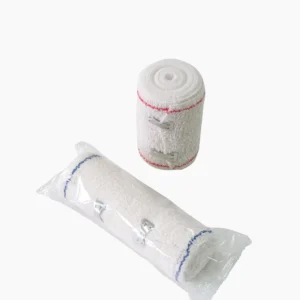 Colored Medical Cotton Elastic Crepe Bandage 5m