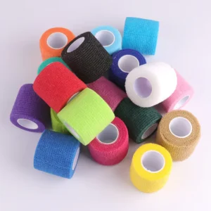 Colorful Athletic Wrap Tape Self Adhesive Elastic Bandage Elastoplast Sports Protector Knee