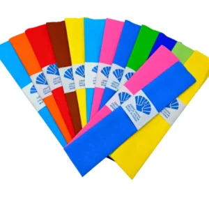 Colorful Crepe Paper Roll for Handmade Crafts Papel Crepe Paper
