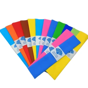 Colorful Crepe Paper for Hand made and Wrapping Crepe Paper