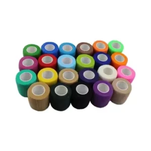 Colorful Custom Printed Non woven Self Adhesive Elastic Flexible Cohesive Bandage for Medical Care and Veterinary Use