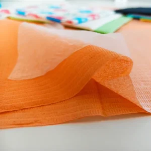 Colorful Dental Bibs Eco Friendly Waterproof Absorbent 3 Ply Surgery Disposable Medical Dental Bibs Nail Pad